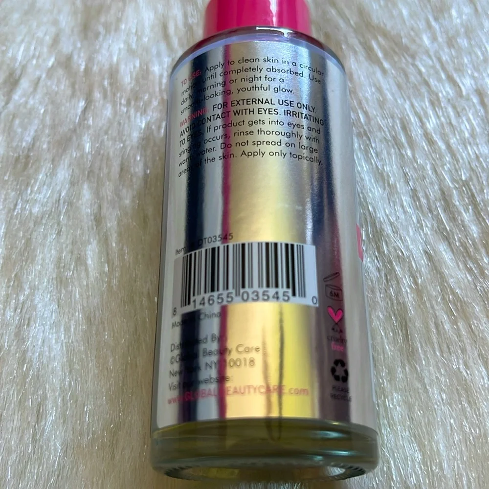 Global Beauty Care Moisturizing Hydrating Rejuvenating Multi-Vitamin Face Serum